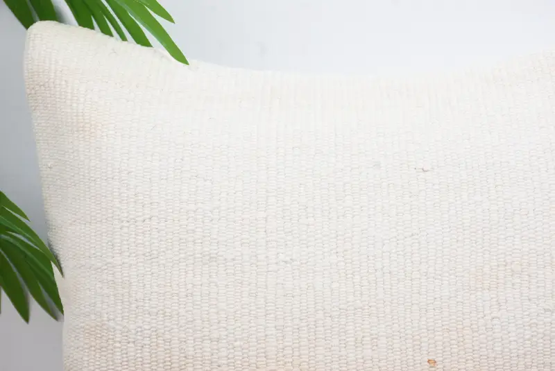 Pillow, Vintage Kilim Throw Pillow, Vintage Pillow, 14x14 White Cushion, Vintage Kilim Pillow, Handmade Throw Pillow Sham, Outdoor Pillow Case - 2