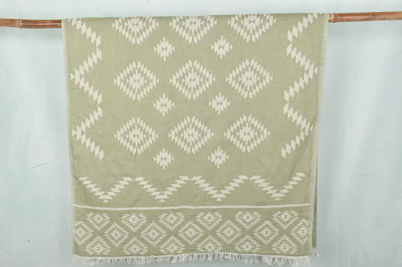 Holiday Towel, 70x36 Cotton Kilim Towel, Peshtemal Towel, Bachelor Bachelorette Party Favors, Family Gift, Fouta towel, Yoga Towel, Bachelor Gifts - 1