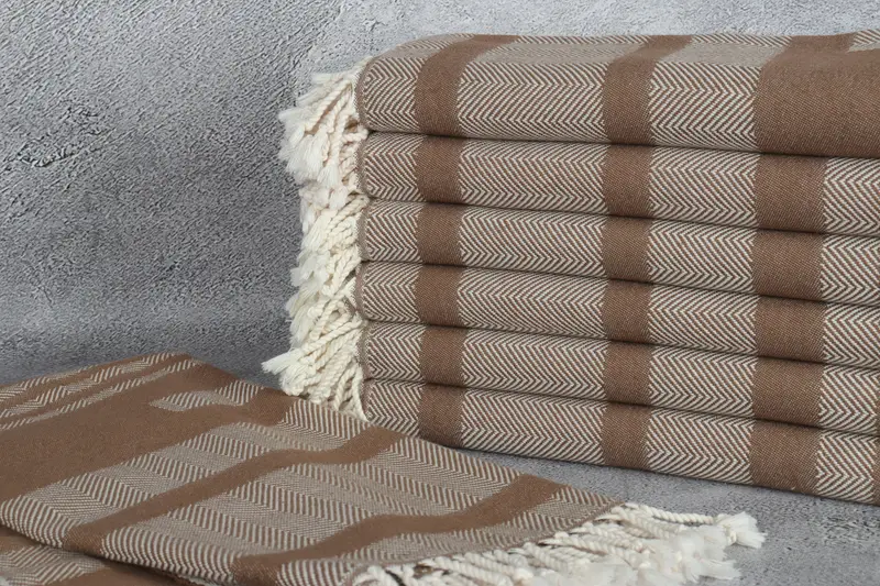 Monogrammed Beach Towel, Halloween Gifts, Turkish Towel USA, Wedding Gifts Towel, Organic Beach Towel, Bulk Order Towel, 68x38 Cotton Chevron Towel - 3