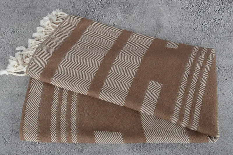 Monogrammed Beach Towel, Halloween Gifts, Turkish Towel USA, Wedding Gifts Towel, Organic Beach Towel, Bulk Order Towel, 68x38 Cotton Chevron Towel - 7