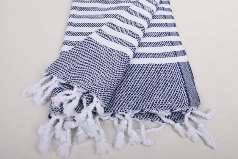 Authentic Turkish hammam peshtemal, Personalized Gift, 68x40 Cotton Striped Towel, Personalized Towel, Wedding Favors, Gift For Best Friend - 8
