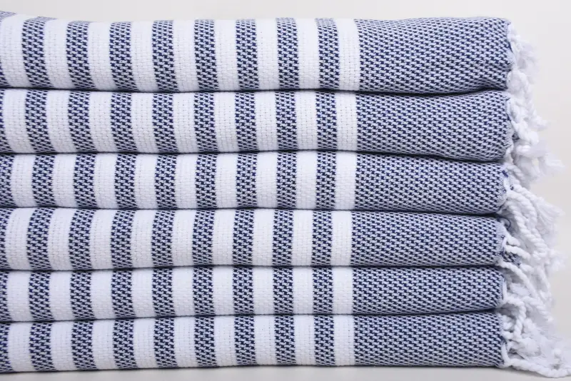 Authentic Turkish hammam peshtemal, Personalized Gift, 68x40 Cotton Striped Towel, Personalized Towel, Wedding Favors, Gift For Best Friend - 3