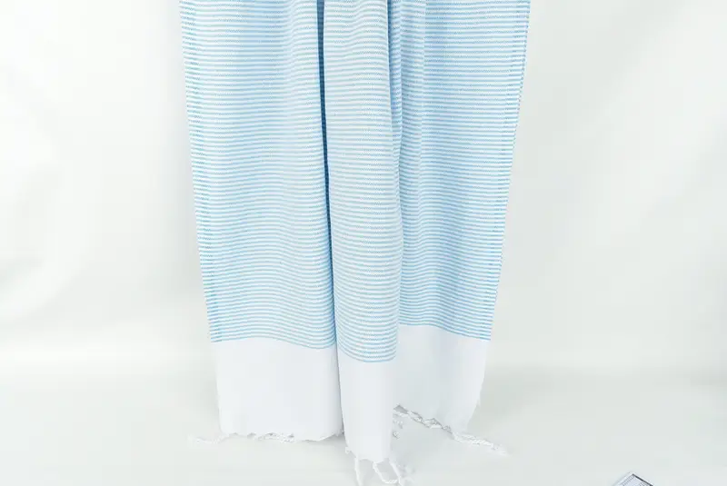 Bridesmaid Favors, Personalized Towel, 70x36 Cotton Striped Towel, Peshtemal Towel, Organic cotton peshtemal for spa and beach, Custom Towel - 8