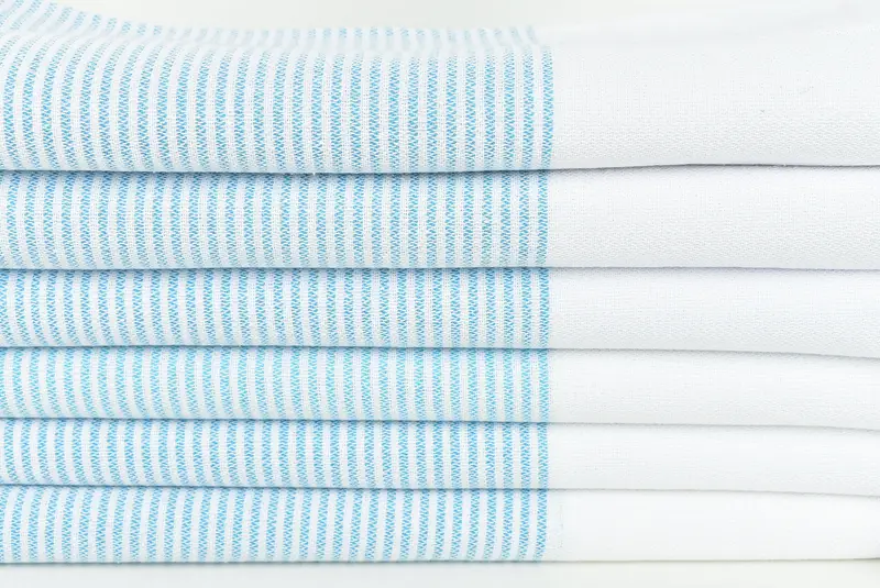 Bridesmaid Favors, Personalized Towel, 70x36 Cotton Striped Towel, Peshtemal Towel, Organic cotton peshtemal for spa and beach, Custom Towel - 2
