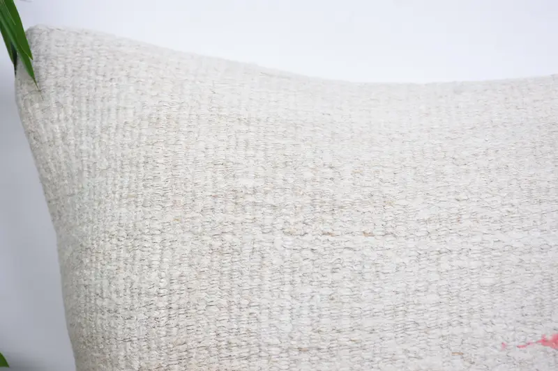 Vintage Kilim Throw Pillow, Throw Kilim Pillow, Ethnic Pillow Cover Cushion, 16x16 White Cushion, Kilim Pillow, Cushion Case - 2