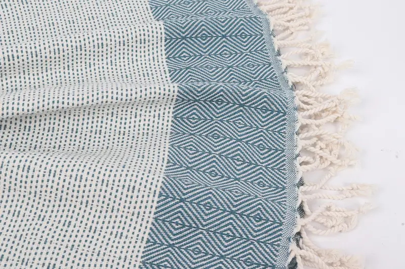 Personalized Gift, 70x40 Cotton Diamond Towel, Turkish beach towel with fringe, Memorial Gift, Cute Beach Towel, Fouta towel, Custom Gift - 8