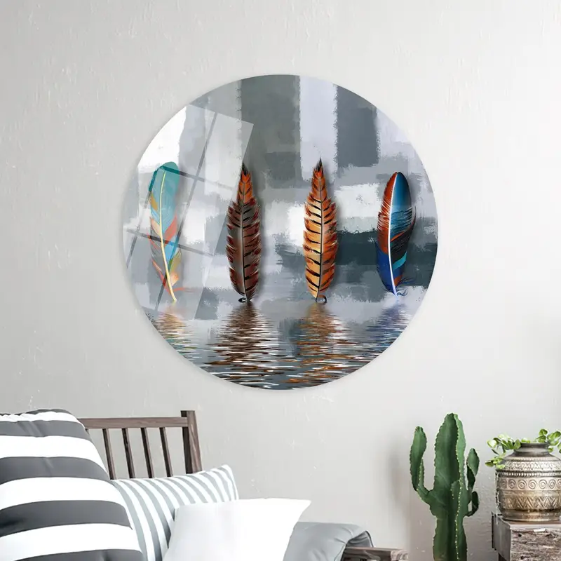 Feather Light Oil-Infused Contemporary Printed Canvas Art