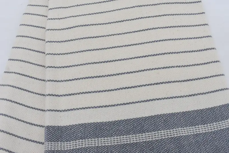 Wedding Gift Ideas, Bridesmaid Gifts, Wedding Favors, Fouta towel, Lightweight quick-dry peshtemal towel for travel, 70x40 Cotton Striped Towel - 5