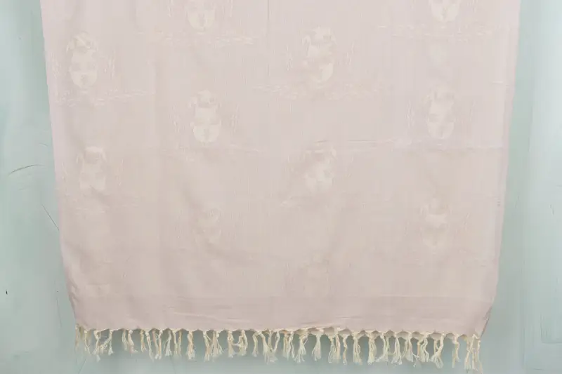 Custom Wedding Gifts, Turkish Beige Cotton Towel, 40x71 Inches