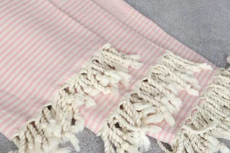 70x36 Cotton Striped Towel, Luxury towel, Girls Weekend Getaways Gifts, Bachelorette Party Gift, Bachelor Bachelorette Party Favors, Valentines Gift - 5