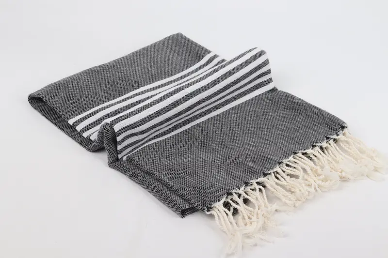 Cotton towel, Peshtemal, Custom Bath Towel, Bachelorette Party Gifts, 68x40 Cotton Striped Towel, Beach Wedding Favor, Travel towel, Bachelor Towel - 6