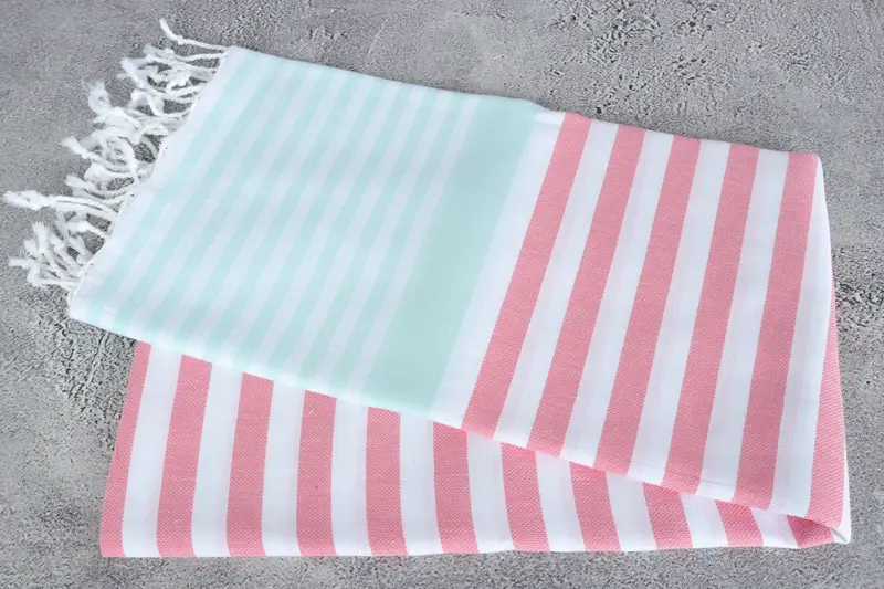 Bachelorette Party Gift, Personalized Gift For Her, Personalized Gift, Guest Towel, Peshtemal Towel, Yoga Towel, 68x36 Cotton Striped Towel - 6