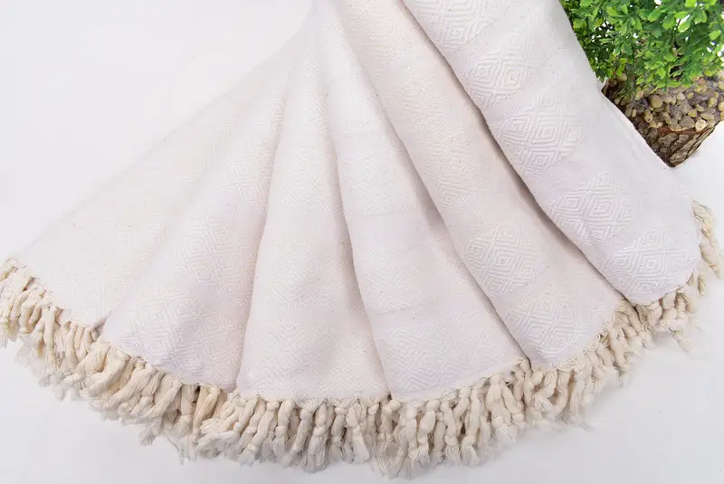 Gift For Him, Bath towel, Personalize Gift, Absorbent towel, Turkish fouta towel for outdoor use, 70x40 Cotton Diamond Towel, Organic Beach Towel - 4
