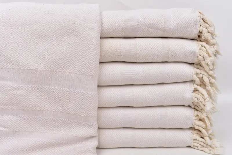 Gift For Him, Bath towel, Personalize Gift, Absorbent towel, Turkish fouta towel for outdoor use, 70x40 Cotton Diamond Towel, Organic Beach Towel - 1