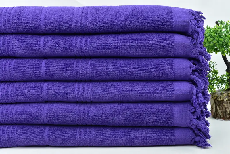 Welcome Wedding Gift, Custom Towel, 70x36 Cotton Striped Terry Towel, Antibacterial Turkish peshtemal towel, Home Decor Gifts, Bachelorette Gifts - 3