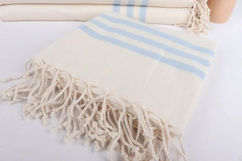 Beach towel, Holiday Towel, 70x40 Cotton Striped Towel, Bridal Party Gifts, Guest Towel, Turkish Towel USA, Personalized Wedding Gift, Wedding Towel - 5