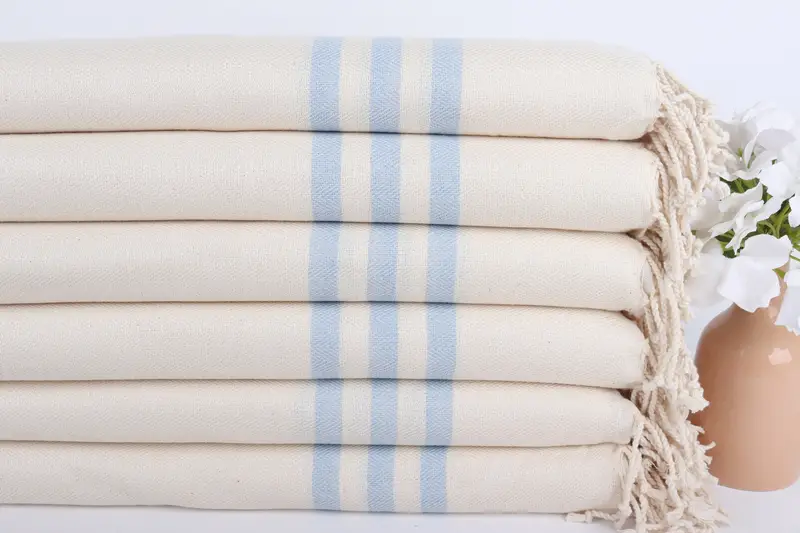 Beach towel, Holiday Towel, 70x40 Cotton Striped Towel, Bridal Party Gifts, Guest Towel, Turkish Towel USA, Personalized Wedding Gift, Wedding Towel - 3