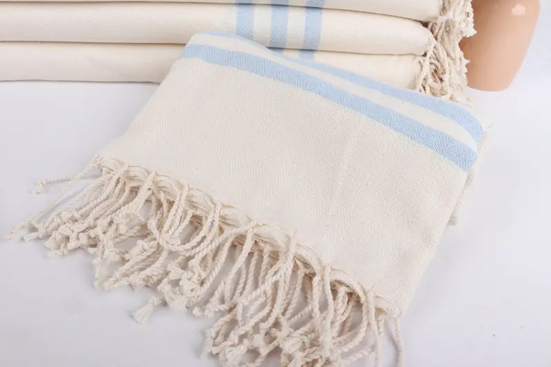 Beach towel, Holiday Towel, 70x40 Cotton Striped Towel, Bridal Party Gifts, Guest Towel, Turkish Towel USA, Personalized Wedding Gift, Wedding Towel - 4
