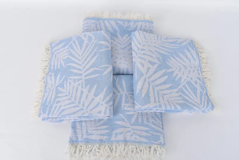 Turkish Towel Monogram, Bridesmaid Gift, Beach Towel Gift, 64x40 Cotton Floral Patterned Towel, Bridesmaid Favors, Bachelorette Party Decorations - 6