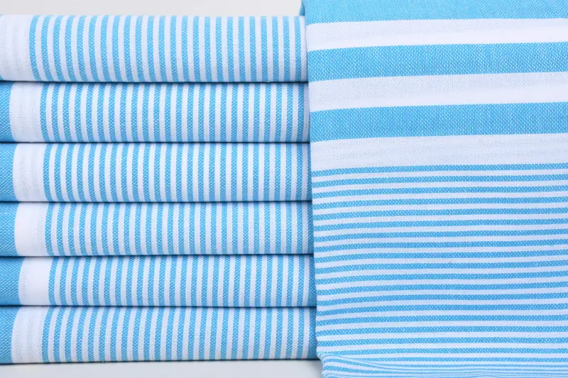 Family Gift, 70x40 Cotton Striped Towel, Best Wedding Gift, Turkish Towel Set, Personalized Turkish Towel, Organic towel, Quick-dry towel - 1
