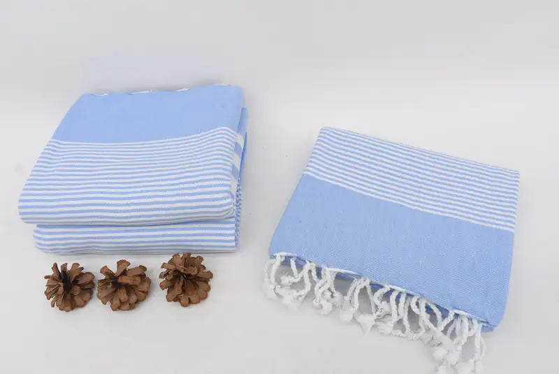 Bachelor Party Gifts, Wedding Favors, Fringed Turkish peshtemal beach towel USA, 70x40 Cotton Striped Towel, Bachelorette Party Gift, Summer Gift - 7