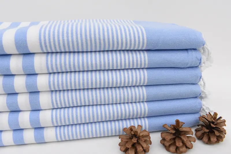 Bachelor Party Gifts, Wedding Favors, Fringed Turkish peshtemal beach towel USA, 70x40 Cotton Striped Towel, Bachelorette Party Gift, Summer Gift - 2