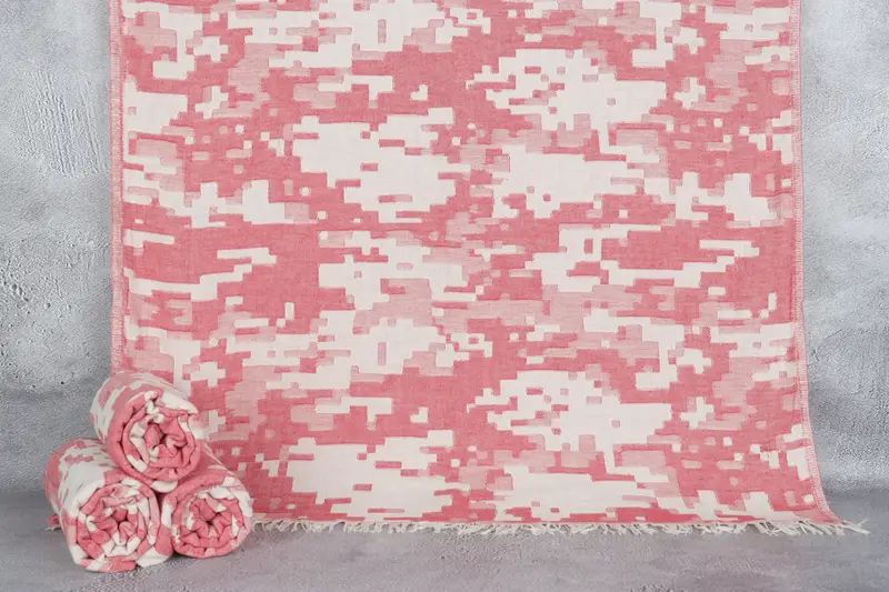 Spa Towel, Bridal Shower Gifts, Beach Towel Gift, Cancun Bachelorette Party Gift Ideas, 68x36 Cotton Camouflage Towel, Gifts For Him, Gift For Him - 1