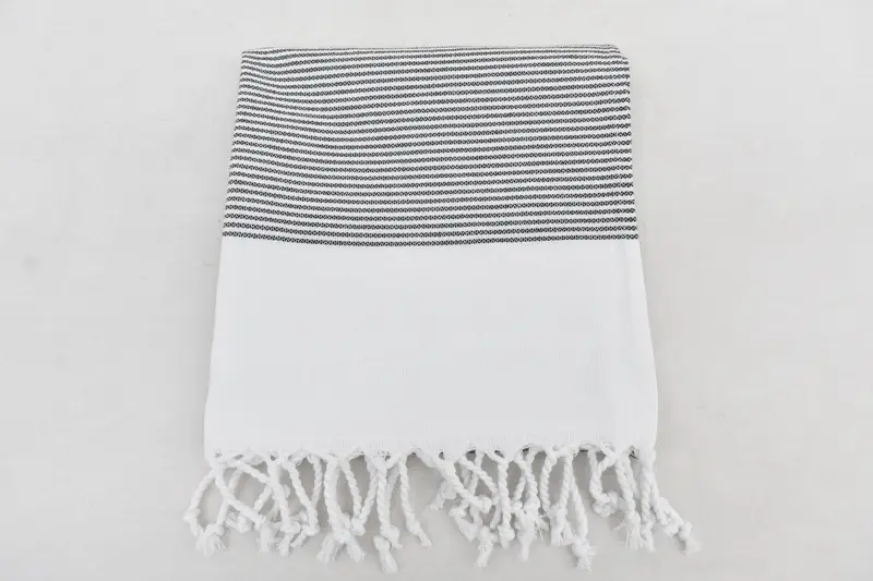 Wedding Anniversary Gift, Maid Of Honor Gift, Best Friend Gift, Personalized Gifts, Custom Hand Towel, 40x18 Cotton Striped Towel, Turkish Tea Towel - 6