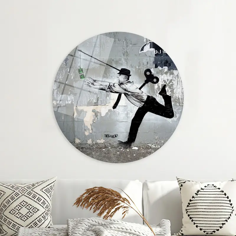 エレガントなハイジャック絵画キャンバス: お金愛好家の芸術的宝物