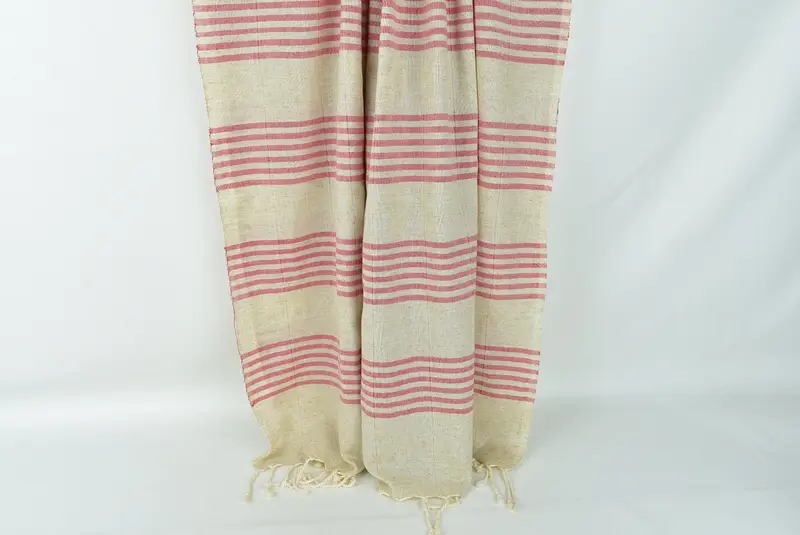 70x40 Linen Striped Towel, Bridesmaid Towel, Quick-dry towel, Oversized Beach Towel, Soft towel, Bridal Shower Gifts, Cute Beach Towel, Gift For Him - 8