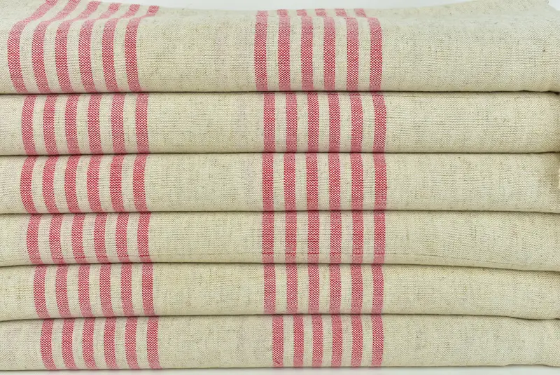 70x40 Linen Striped Towel, Bridesmaid Towel, Quick-dry towel, Oversized Beach Towel, Soft towel, Bridal Shower Gifts, Cute Beach Towel, Gift For Him - 2