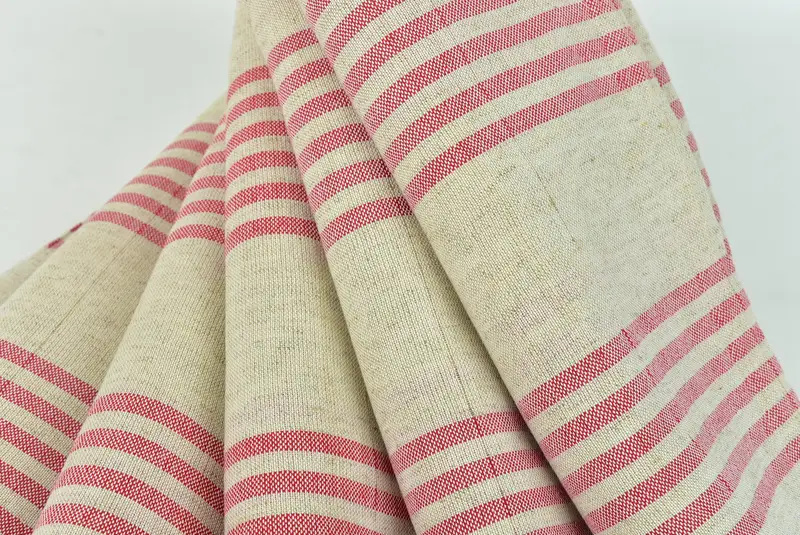 70x40 Linen Striped Towel, Bridesmaid Towel, Quick-dry towel, Oversized Beach Towel, Soft towel, Bridal Shower Gifts, Cute Beach Towel, Gift For Him - 5