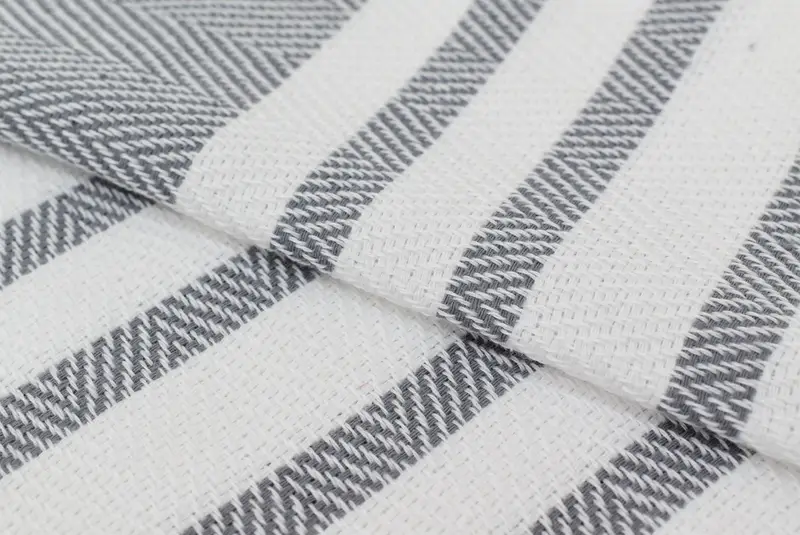 Personalized Gift For Him, Monogram Turkish Bath Towel, Turkish Towel Hand Towel, Custom Hand Towel, Small Bath Towels, 40x20 Cotton Zig zag Towel - 7