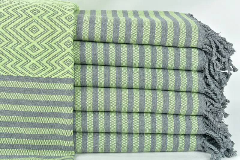 Personalized Towel, 70x40 Cotton Diamond Towel, Embroidered Towel, Personalized Wedding Gift, Peshtemal Towel, Personalized Wedding Gift For Couple - 1