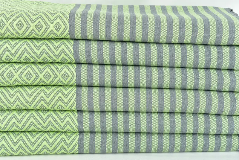 Personalized Towel, 70x40 Cotton Diamond Towel, Embroidered Towel, Personalized Wedding Gift, Peshtemal Towel, Personalized Wedding Gift For Couple - 2