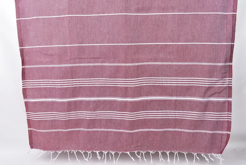 70x40 Cotton Striped Towel, Personalized Towel, Holiday Towel, Hammam towel, Girls Weekend Getaways Ideas, Bride Gift, Travel Towel, Wedding Favors - 8