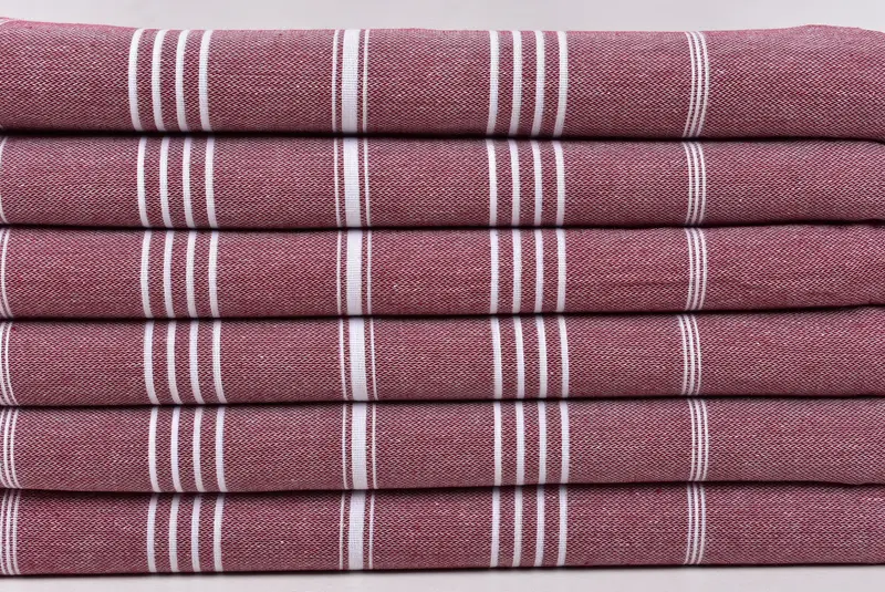 70x40 Cotton Striped Towel, Personalized Towel, Holiday Towel, Hammam towel, Girls Weekend Getaways Ideas, Bride Gift, Travel Towel, Wedding Favors - 2