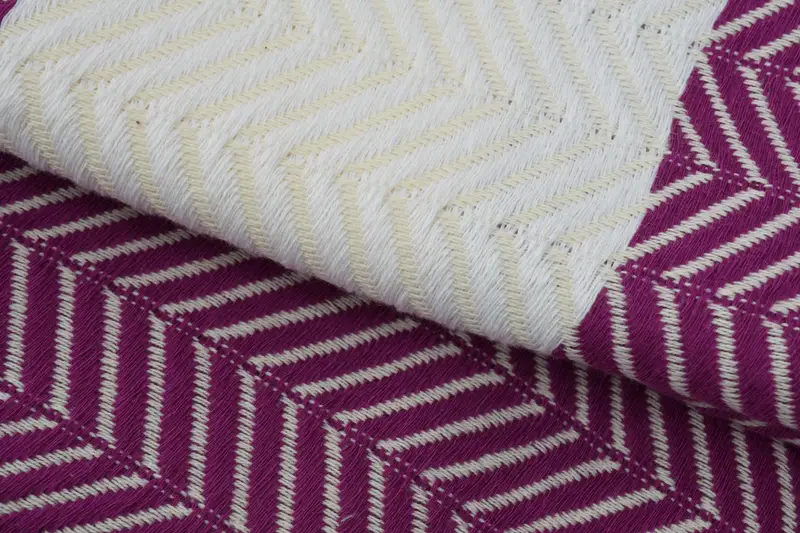 Lightweight towel, Girls Weekend Favors, Turkish Towel Set, 70x40 Cotton Zig zag Towel, Wedding Favors, Wedding Gift For Bride, Quick-dry peshtemal - 3