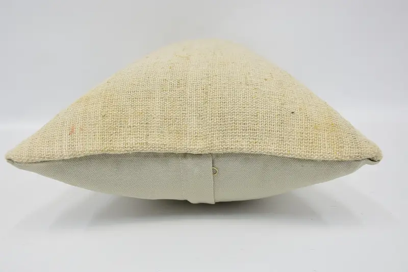 Boho Pillow Sham Cover, 12x20 Beige Pillow, Cushion, Comfy Throw Pillow Cover, Toss Cushion, Vintage Kilim Throw Pillow, Pillow for Sofa - 5