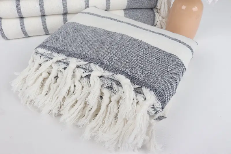 68x39 Cotton Striped Towel, Towel With Name, Christmas Favors, Bridesmaid Gift Towel, Bachelorette Party Items, Wedding Favors, Quick-dry peshtemal - 5