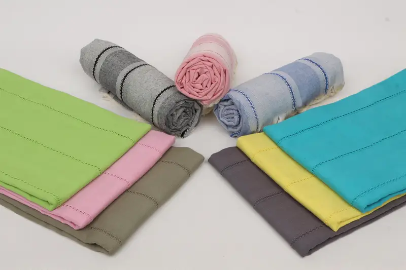 Personalized Turkish Cotton Bath Towel Beige, 67x40 Inches