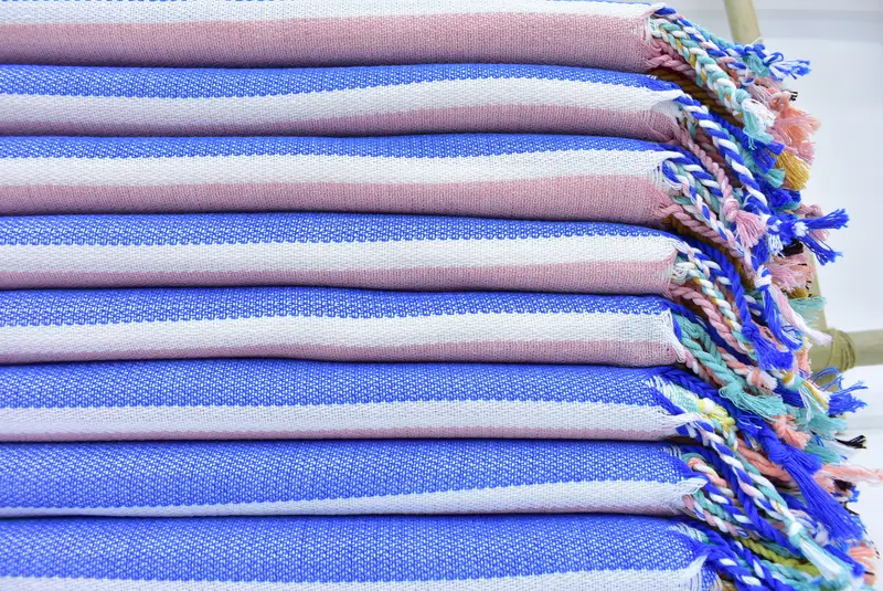 Bridal Shower Gifts, Bachelor Gifts, Hammam Towel USA, Bachelorette Towel, 76x40 Cotton Striped Towel, Bridesmaid Gift Towel, Quick-dry peshtemal - 2