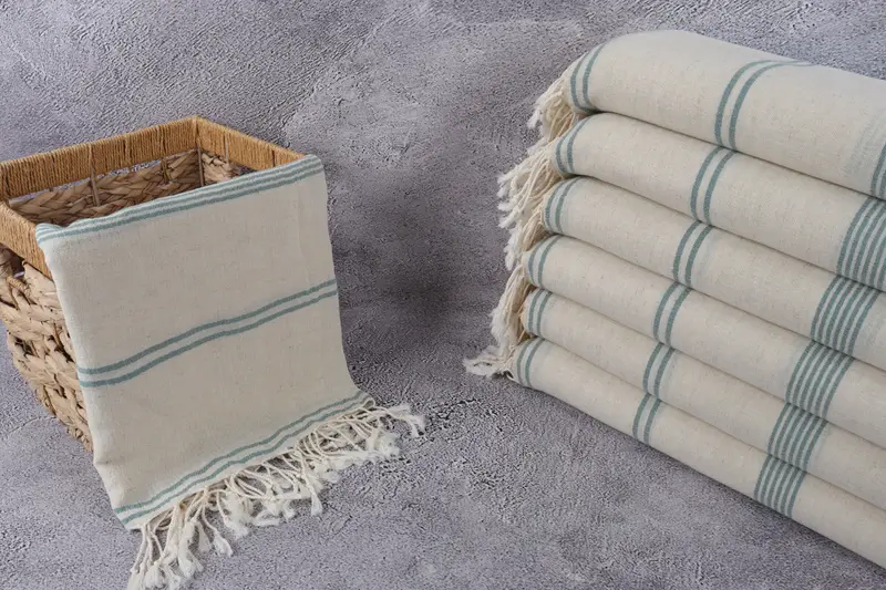 Wedding Favors, Beach Towel Bulk, 80x36 Cotton Striped Towel, Wedding Gifts Towel, Customized Towels, Fouta towel, Turkish Beach Towel Personalized - 3