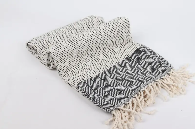 70x40 Cotton Diamond Towel, Welcome Wedding Gift, Gym Towel, Bachelor Gifts, Beach Towel Gift, Bridal Shower Gift, Miami Bachelorette Party Favors - 6