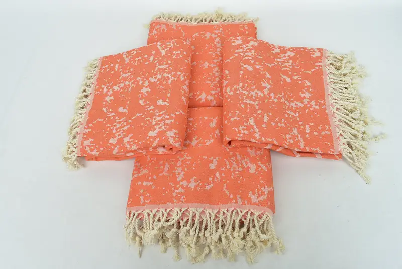 Christmas Gift, Wedding Gift, 70x40 Cotton Carretta Patterned Towel, Lightweight towel, Custom Name Towel, Scarf Towel, Luxury towel - 7