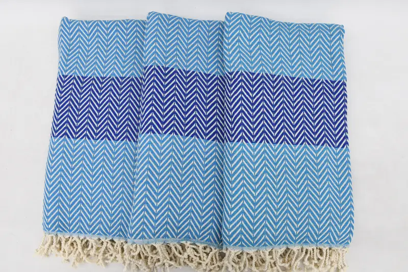 Spa Gift Towel, Bath towel, Quick-dry peshtemal, Gift Towel, 70x40 Cotton Chevron Towel, Scarf Towel, Personalized Gift, Monogram Turkish Bath Towel - 3