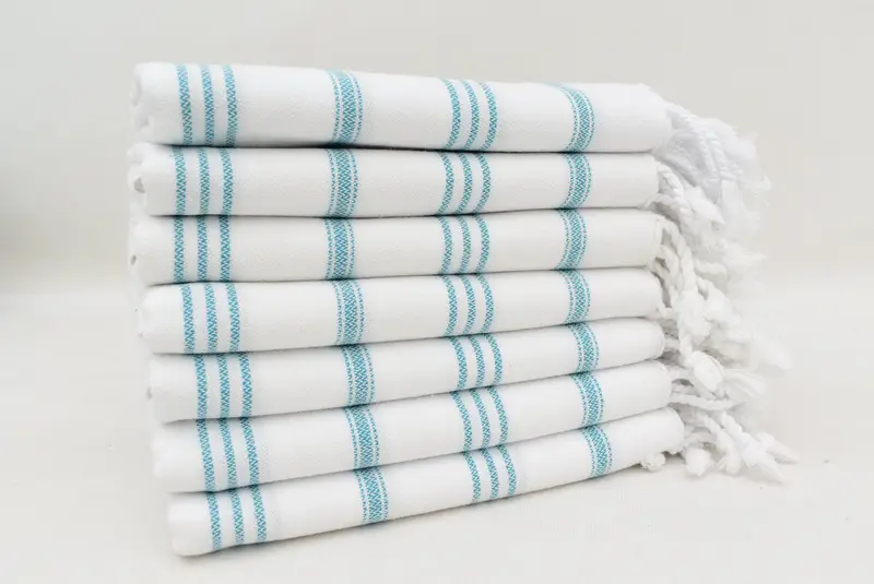 Beach Theme Wedding Gift, Personalized Kitchen Towel, Bridesmaid Gifts, Small Towel, Beach Wedding Favor, Travel Towel, Monogrammed Hand Towel - 5