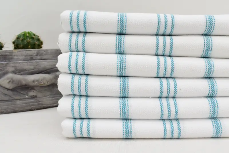 Beach Theme Wedding Gift, Personalized Kitchen Towel, Bridesmaid Gifts, Small Towel, Beach Wedding Favor, Travel Towel, Monogrammed Hand Towel - 7