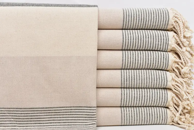 Turkish Towel Set, Wedding Gift, Hammam towel, Soft and absorbent Turkish towel, Home Gift, Beach Towel Bulk, Holiday Towel, Personalized Towel Gift - 1
