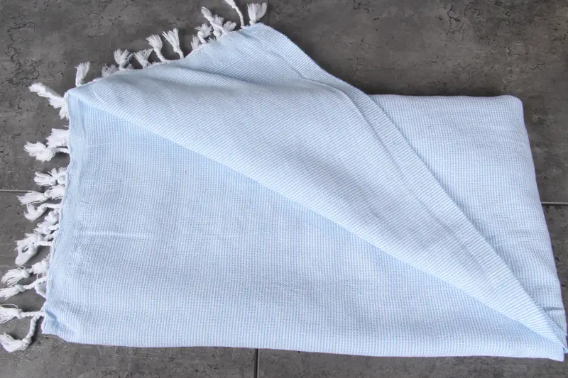 Custom Beach Towel, 68x40 Cotton Polka Dot Towel, Travel Towel, Gift For Boyfriend, Friends Beach Towel, Personalized Beach Towel, Fouta towel - 3
